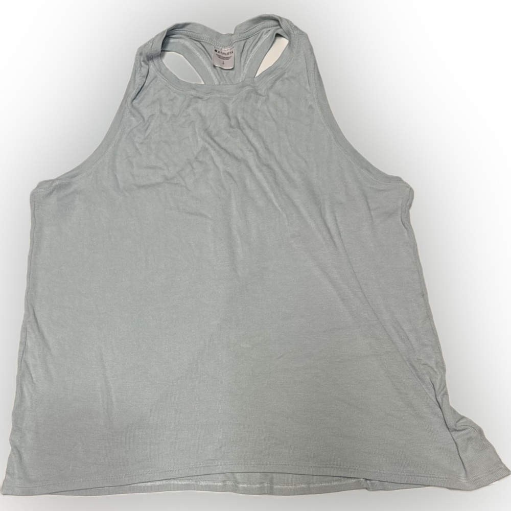 Athleta Light Gray Tank Top | Sz L